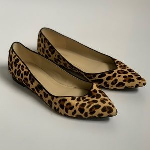 Marc Fisher Alanyz calf hair flats shoes size 9M